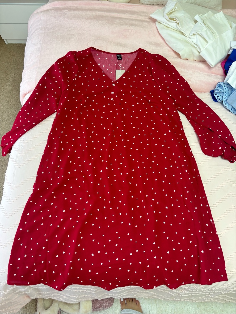 Red Heart Dress
